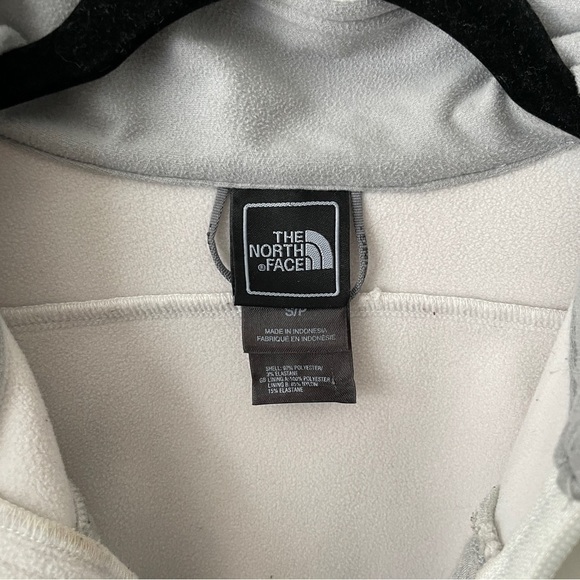 THE North Face Off White Technical Fleece Lined Jacket Small - Picture 5 of 8